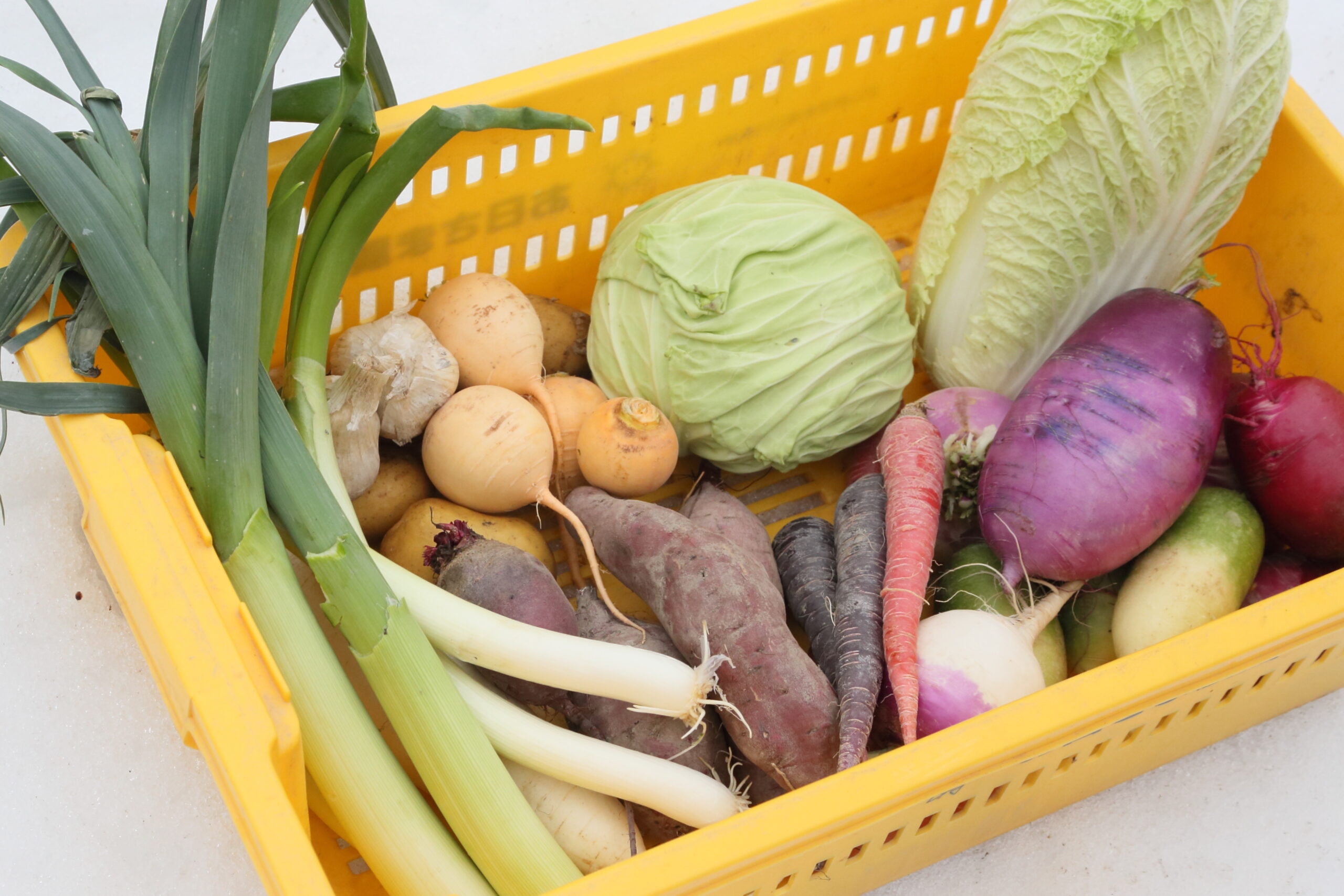 畑から、あなたの玄関先まで 私たちが運びます